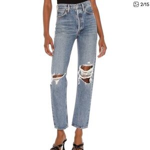 AGOLDE 90S PINCH HIGH WAIST IN BACKDROP 25